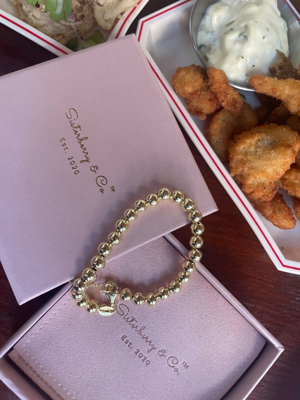 NWT Emma Ball Bracelet (6mm) // 14kt Italian Gold Vermeil